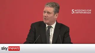 Sir Keir Starmer outlines Labour Party's plan for economic growth