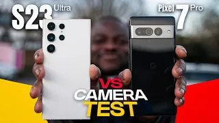 Samsung Galaxy S23 Ultra vs Google Pixel 7 Pro - CAMERA TEST!