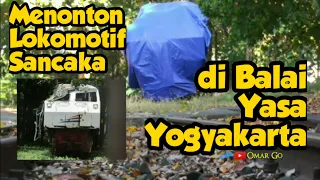 Nonton Kereta Api Indonesia | lokomotif sancaka kecelakaan di ngawi | perbaikan kereta di Balai Yasa