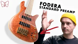 Fodera Standard 3-Band Preamp Demo 🦋