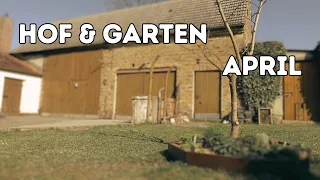 APRIL 🏡 Hoftour und Gartentour 🐔 unsere Hühner sind da 🏡 Bauernhofupdate