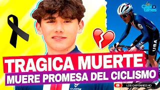 Muere a los 17 años PROMESA del CICLISMO en TRÁGICO ACCIDENTE