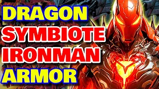 Extrembiote Iron-Man Armor - A God-Level Suit Made Up Of Dragon Symbiote That's On The Next Level