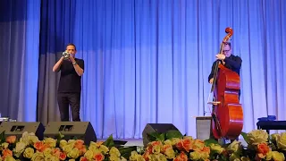 Тилль Бреннер и Дитер Ильг на фестивале джаза в Ташкенте