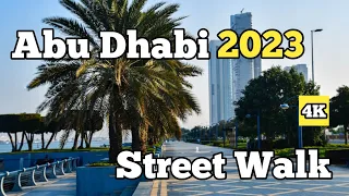 The Untold Secrets of Abu Dhabi's 4k Morning Street Walk