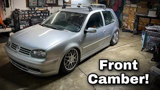 Adding Front Camber to my MK4 GTI 337