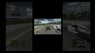 BIG CRASH IN NASCAR 2005 Chase for the cup ON PS2 #shorts