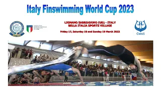 Finswimming TV - XVII Italy Finswimming World Cup 2023