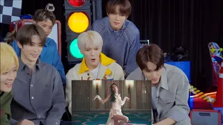 NCT 127 reaction to JISOO "Flower" fmv