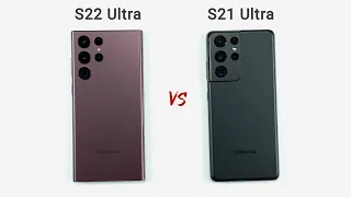 Samsung S22 Ultra vs Samsung S21 Ultra Speed Test & Camera Comparison