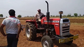 MF 7250 with five buttons plough|MF 7250 with rotavator|MF 7250 with tiller|MF 7250