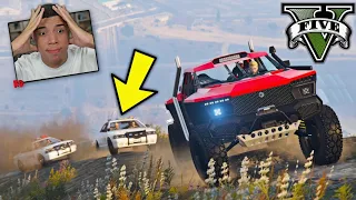 FUGA COM O NOVO CARRO OFF ROAD DE $1.900.000 NO GTA 5! ( NO MONTE CHILIAD )