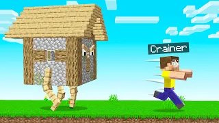 MINECRAFT But HOUSES Are ANGRY! (Scary)