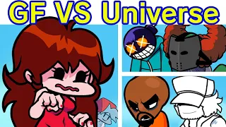 Friday Night Funkin' Girlfriend VS FNF Universe | GF Saving BF (FNF Mod/Whitty/Tricky/Matt/Garcello)