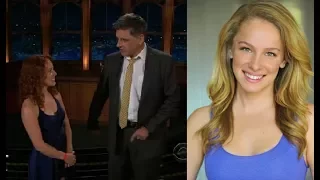 Sexy & Petite Alex Sgambati on Craig Ferguson's Late Late Show, Interview Compilation