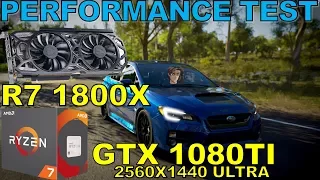 Forza Horizon 3 1440P ULTRA | GTX 1080 TI | Ryzen 7 1800X