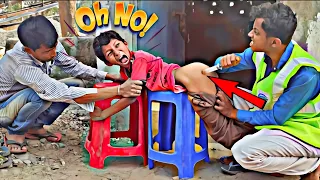 TRY TO NOT LAUGH CHALLENGE Must watch new funny video 2021_by fun sins।village boy comedy video।ep58