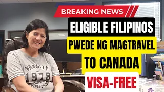 PHILIPPINES VISA-FREE NA SA CANADA | ELECTRONIC TRAVEL AUTHORIZATION PROGRAM