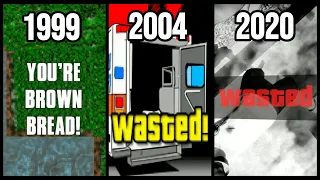 "WASTED" in All GTA Games (1997-2020)