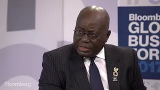 Ghana's Akufo-Addo on Economy, Cocoa, Trade, Oil