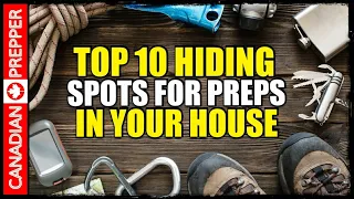 Best Places to Hide Prepping Supplies in Your House