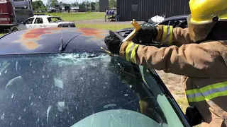 Glas Master Rescue Hand Tool | Windshield Removal - Eastern Florida State Fire Academy, FL