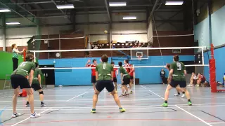 BUCS Volleyball 2014-2015 Scottish 1A Edinburgh M2 vs Dundee third set