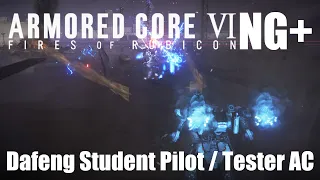 Armored Core 6 NG+ Boss Fight: Dafeng Student Pilot / Tester AC