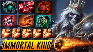 Wraith King Immortal Skeleton Boss - Dota 2 Pro Gameplay [Watch & Learn]