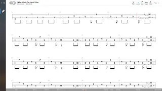 Kiss - I Was Made For Loving You (BASS TAB PLAY ALONG)