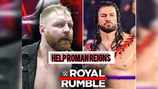 🤯 John Moxley Help Roman Reigns Shield Royal Rumble 2022 Highlights Roman VS Seth  #shorts #wwe