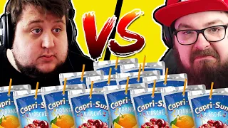 CAPRI SUN auf ZEIT. GANZE PACKUNG in 20 MINUTEN? - WETTESSEN Challenge