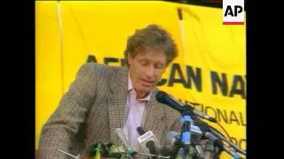 Nelson Mandela Addresses ANCs First Legal National Conference For More Than 30Yrs In Durban, ANC Lea