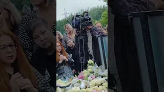 Шишкин и Серков на могиле Шатунова в годовщину 23.06.23г #юрашатунов