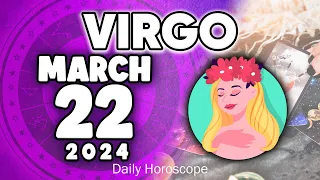 𝐕𝐢𝐫𝐠𝐨 ♍ 𝐔𝐑𝐆𝐄𝐍𝐓❌ 𝐈𝐓’𝐒 𝐀𝐁𝐎𝐔𝐓 𝐘𝐎𝐔😰 𝐇𝐨𝐫𝐨𝐬𝐜𝐨𝐩𝐞 𝐟𝐨𝐫 𝐭𝐨𝐝𝐚𝐲 MARCH 22 𝟐𝟎𝟐𝟒 🔮#horoscope #new #tarot #zodiac