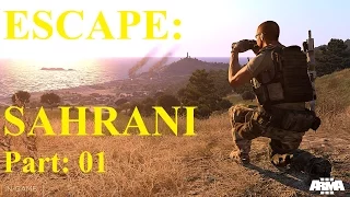 ARMA 3: ESCAPE SARHANI: Part 01 (ACE, Blastcore, Dragonfyre, RHS mods)