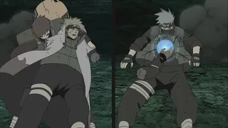 Minato tenta salvar Naruto e Madara vira jinchuuriki