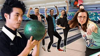 Can 4 Guys Beat A Professional Bowler?!