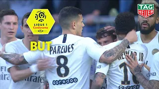 But Ambroise OYONGO (12' csc) / Montpellier Hérault SC - Paris Saint-Germain 3-2  MHSC-PARIS/2018-19