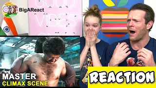 MASTER CLIMAX SCENE REACTION | Thalapathy Vijay, Vijay Sethupathi | #BigAReact