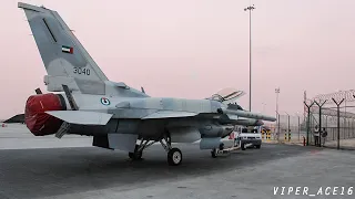 UAE F-16E Block 60 Full Demo at Golden Hour - United Arab Emirates Air Force (Dubai Airshow 2009)