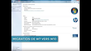 Mise à Jour de Windows 7 vers Windows 10