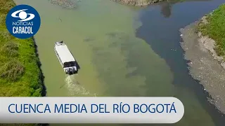 El punto donde muere el río Bogotá: así luce la cuenca media - Noticias Caracol