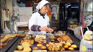 JAPANESE STREET FOOD - Tokyo Street Food Tour | AUTHENTIC Street Food in Japan + BEST Oden in TOKYO