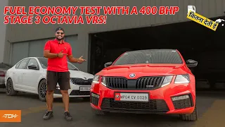 Fuel Economy Test with a 400 BHP Stage 3 Octavia VRS! | Kitna Deti Hai?