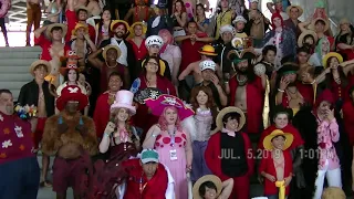 Anime Expo 2019 - One Piece cosplay photo shoot