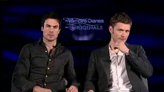 FOX59 interview with Ian Somerhalder and Joseph Morgan