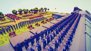 CAN 150x GREEK SOLDIER CAPTURE MEDIEVAL CASTLE? - Totally Accurate Battle Simulator TABS