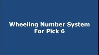 Wheeling Number System For Pick 6