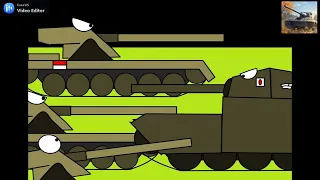 KV 44S Menyerang Benteng Part 4 - Kartun Tentang Tank